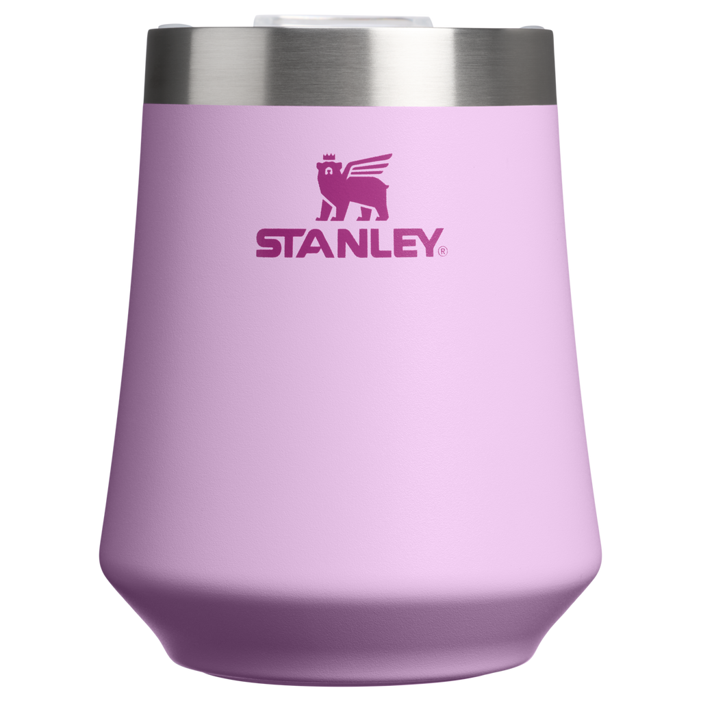 Shatterproof Luxury The Reserve Wine Tumbler D125V - Elegant Stemless Vacuum Insulated Wine Tumbler - Soft Orchid