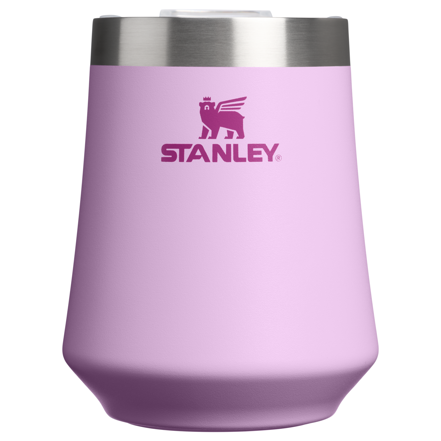 Shatterproof Luxury The Reserve Wine Tumbler D125V - Elegant Stemless Vacuum Insulated Wine Tumbler - Soft Orchid