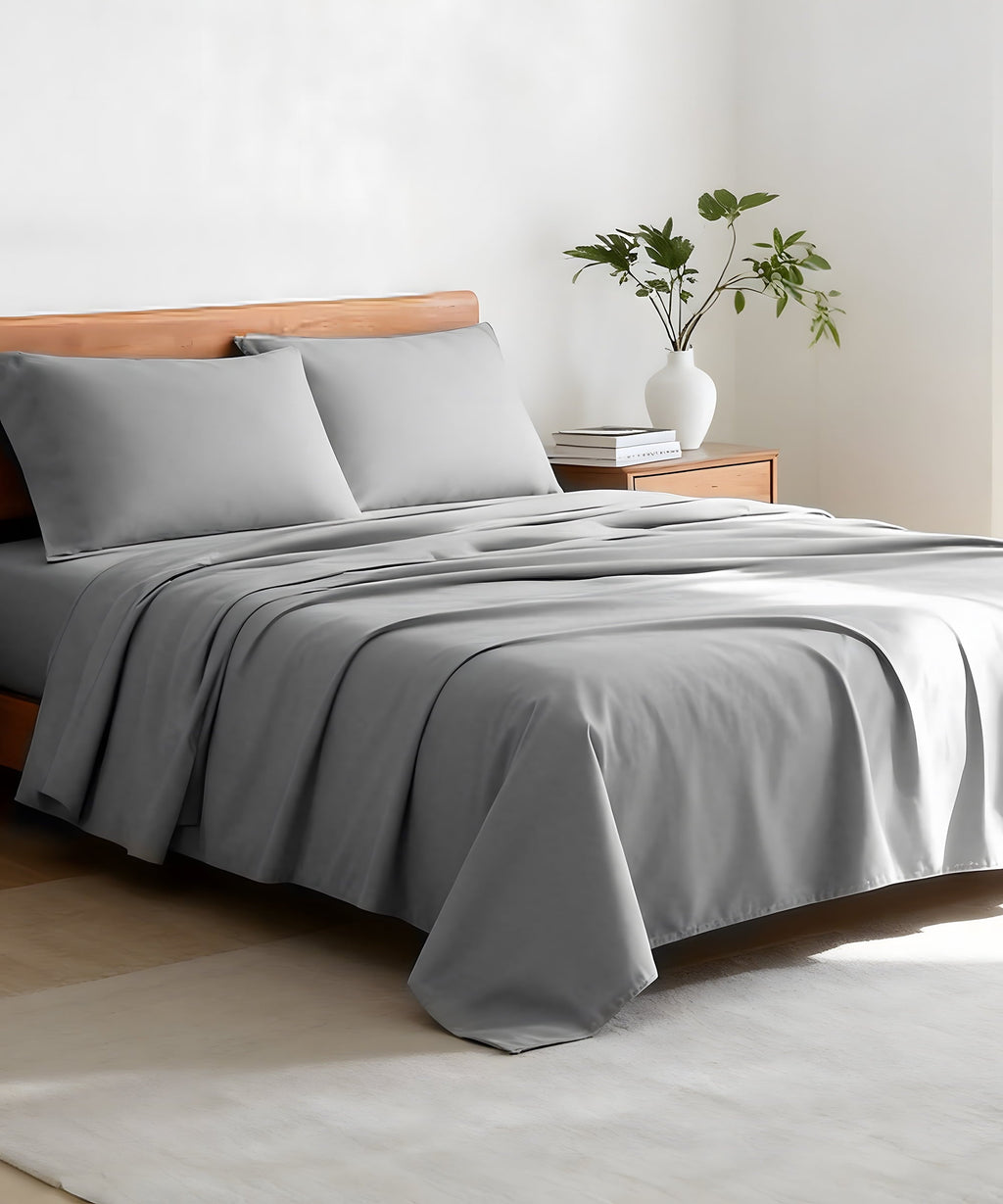 Ultra-Soft Full Size 4 Piece Sheet Set, Comfy Breathable Cooling Bed Sheets Set, Hotel Luxury Bedding, Deep Pockets, Ultra-Soft,... - Premium Ultra-Soft Pillowcase Pair for Sleeping - Default Title