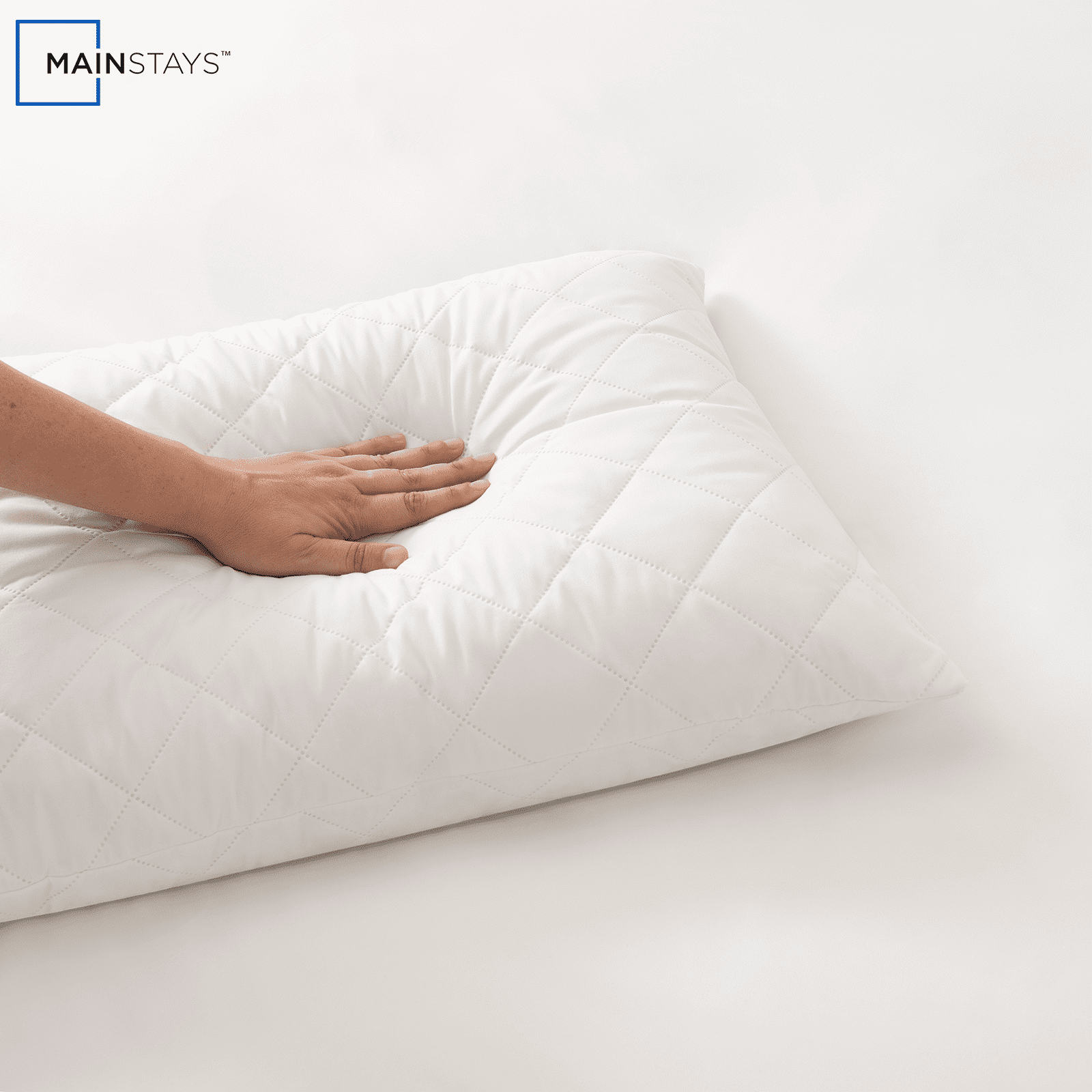 Orthopedic Support Memory Foam Cluster Bed Pillow, Standard Queen - Hotel Quality Plush Sleeping Pillows Detail