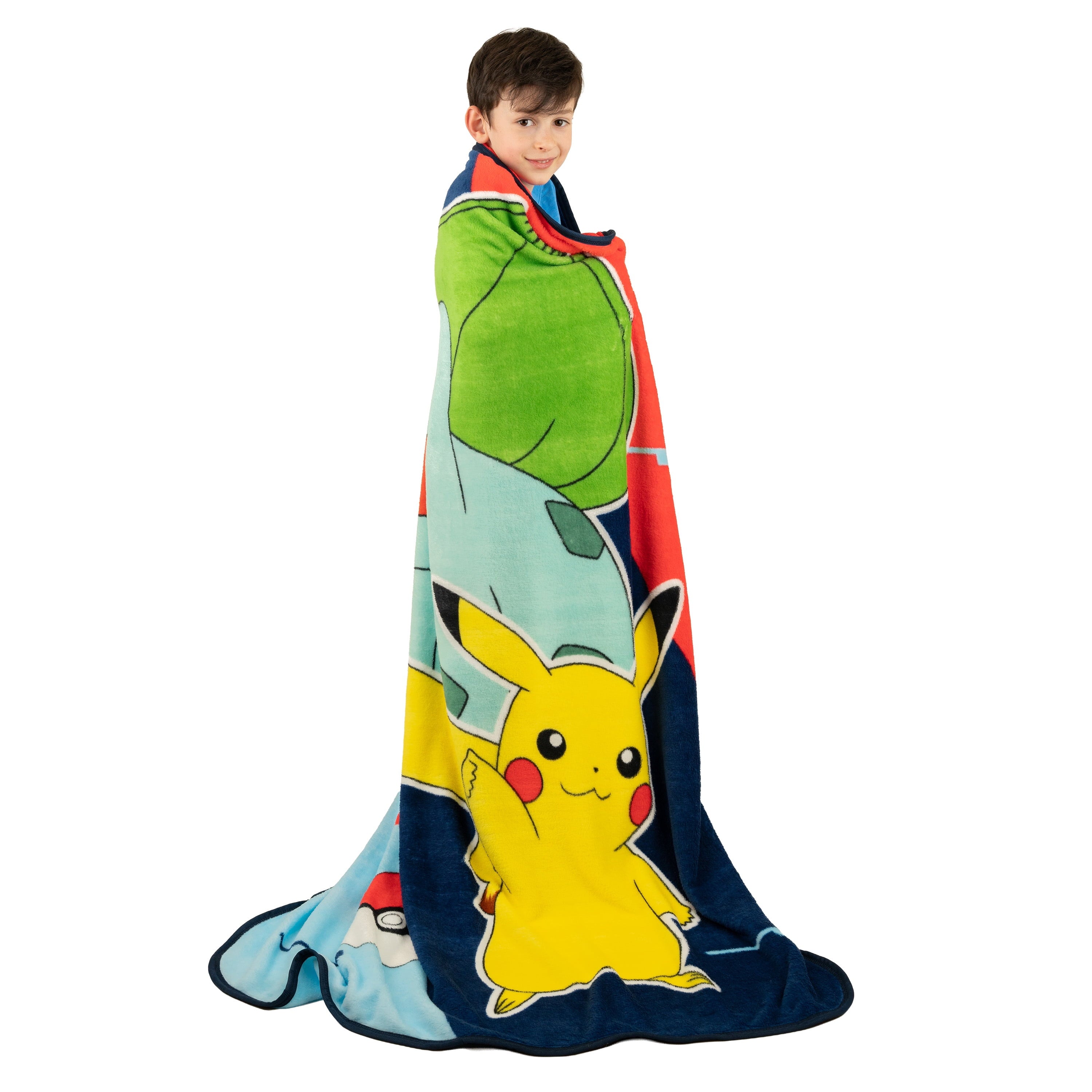 Super Soft Flannel Kids Print Fleece Throw Blanket, 46 x 60 - Cozy Fleece Throw Blanket for Couch & Bed Detail