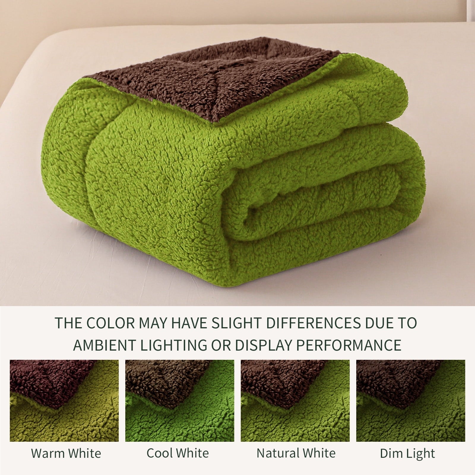 Super Soft Flannel Reversible Sherpa Fleece Throw Blanket for Couch, Soft Plush Blanket for Bed Sofa, Warm Fluffy Blankets for All Seaso... - Luxury Knitted Decorative Throw Blanket with Fringes Detail