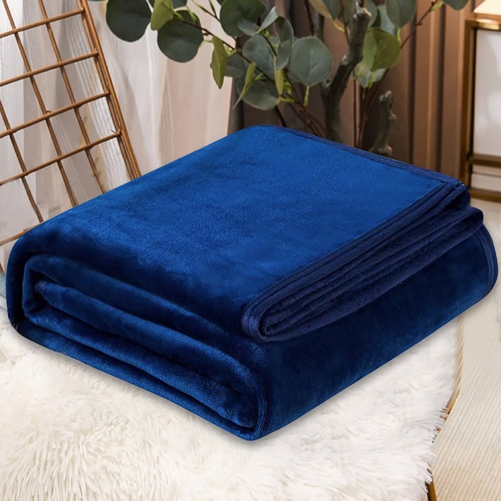 Decorative Knitted 28x39 Inch Soft Thick Gentle Cozy Throw for Couch Lightweight Warm Home Throw for Living Room Bedroom - Lightweight Plush Warm Blanket for All Seasons Detail