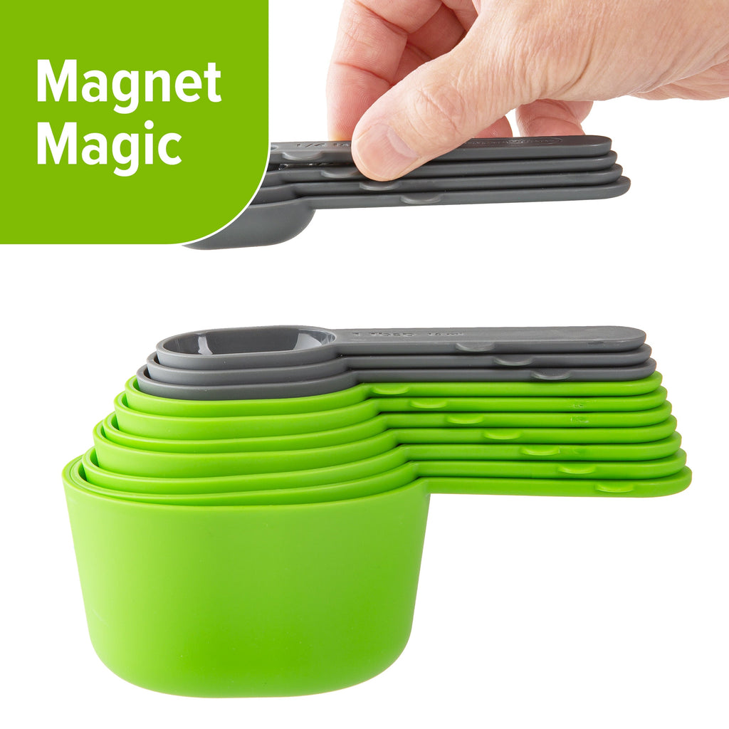 Multi-Functional 15 Piece Magnetic Measuring Set - Multi-Functional Manual Food Chopper & Slicer Detail