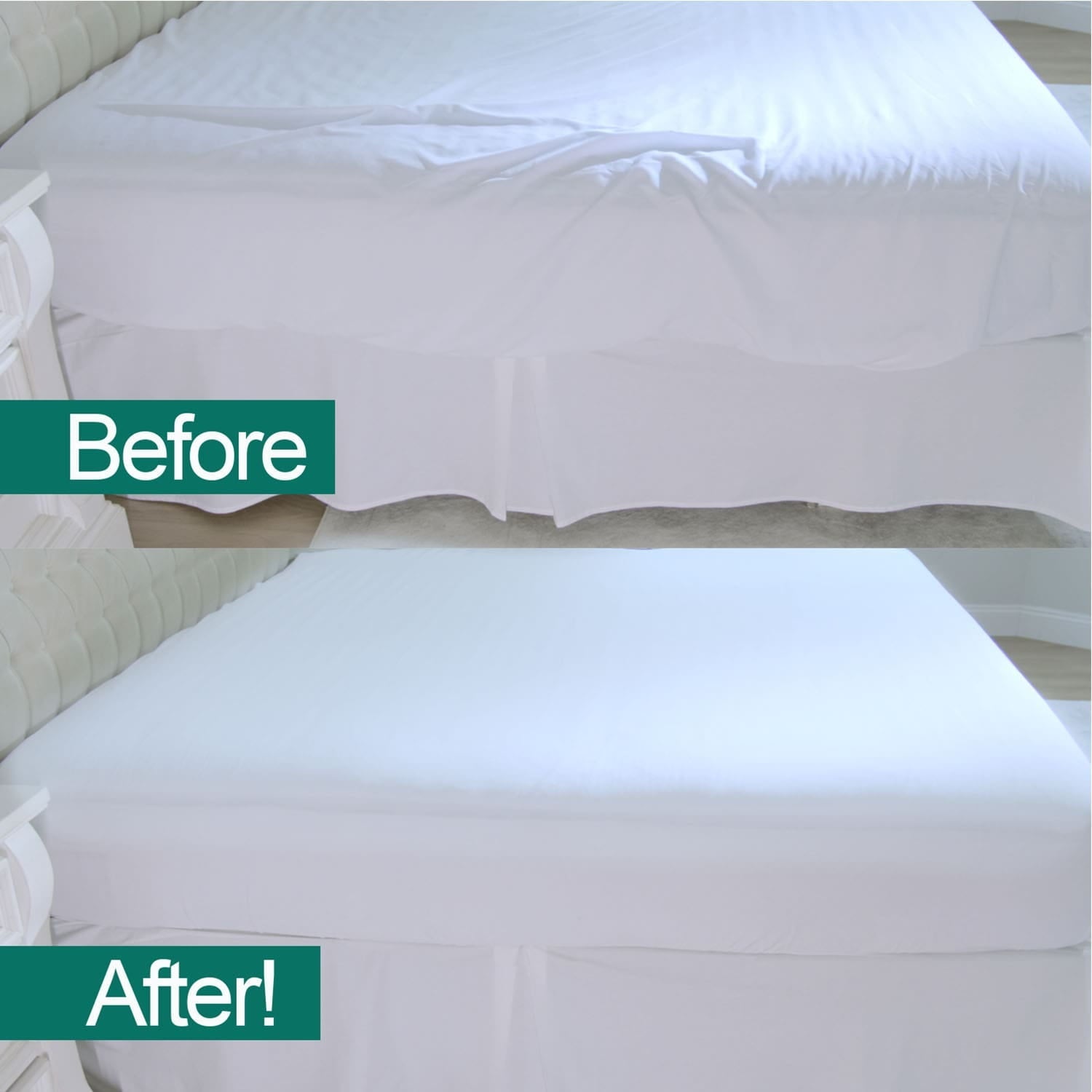 Wrinkle-Resistant Fitted Bed Sheet With Built-In Compression Cord Locks On Mattresses & Won’t Slip - Cooling Hotel Quality Bedding Sheets and Pillowcases Detail