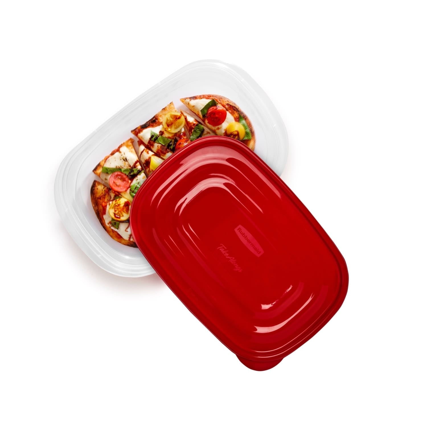 Sweet Treat Shaped 4.0-Cup Rectangle Food Storage Containers, Ruby Red, 3 pack - Deliciously Soft Cupcake Sensory Glob Detail
