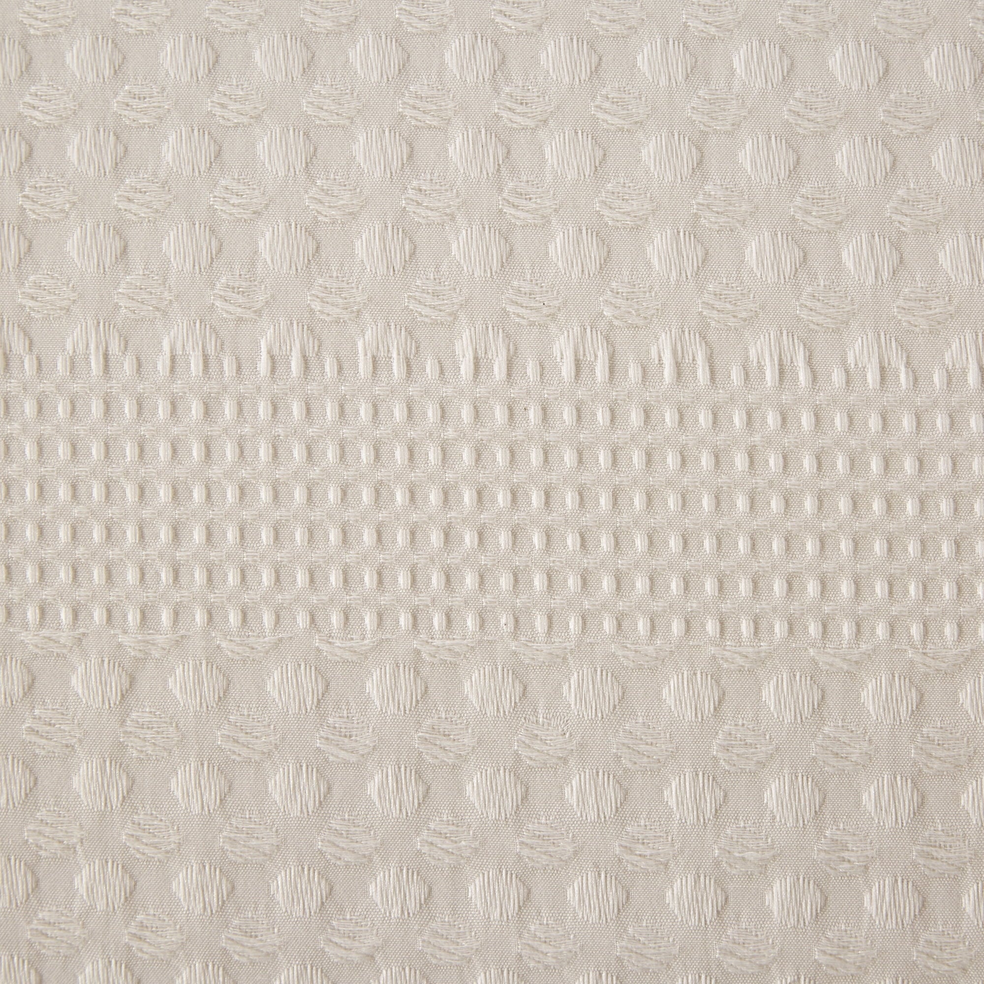 All-Season 5-Piece Papyrus Beige Waffle Comforter Set, Full/Queen - Cloud-Like Soft Lightweight Bed Comforter Detail