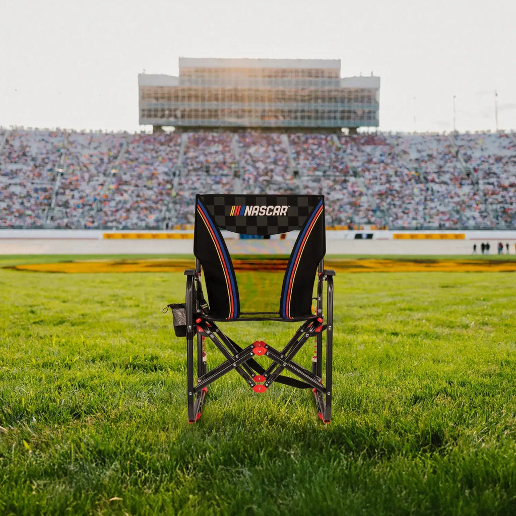 Heavy-Duty Freestyle Adjustable Rocker - NASCAR - Choice 899 - RoadTrip Rocker Smooth Motion Camp Chair Detail