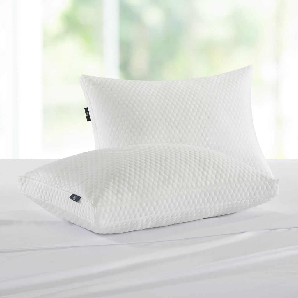 Decorative Plump Sleep Chill Standard/Queen Bed Pillow, Hypoallergenic Fill - Decorative Throw Pillow Cushion for Sofa & Bed Detail