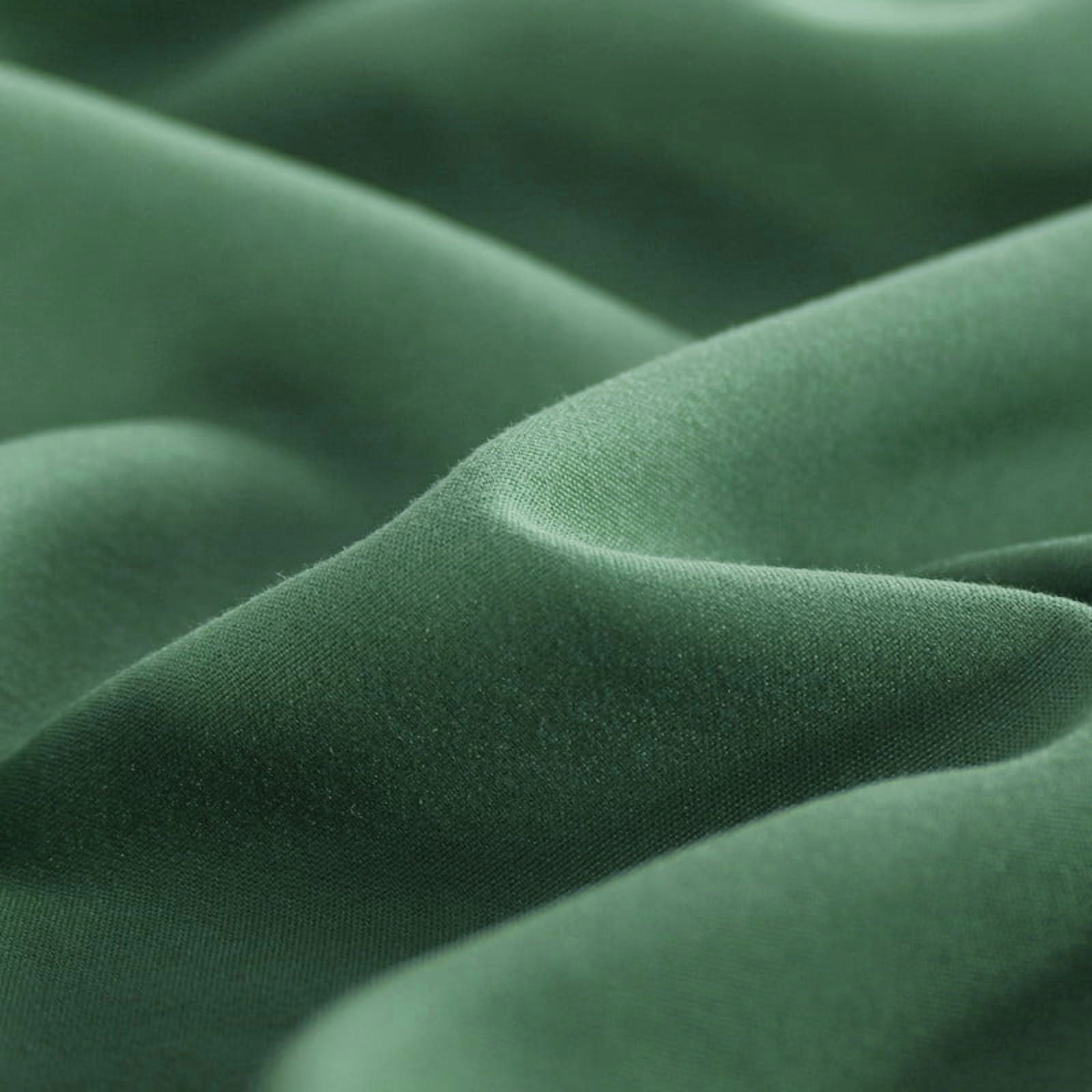 All-Season Grass Green/Grey Queen Size Comforter Set,3-Pieces Reversible Comforter Set Soft and Lightweight,All Season Down Alte... - All-Season Down Alternative Comforter Insert Detail