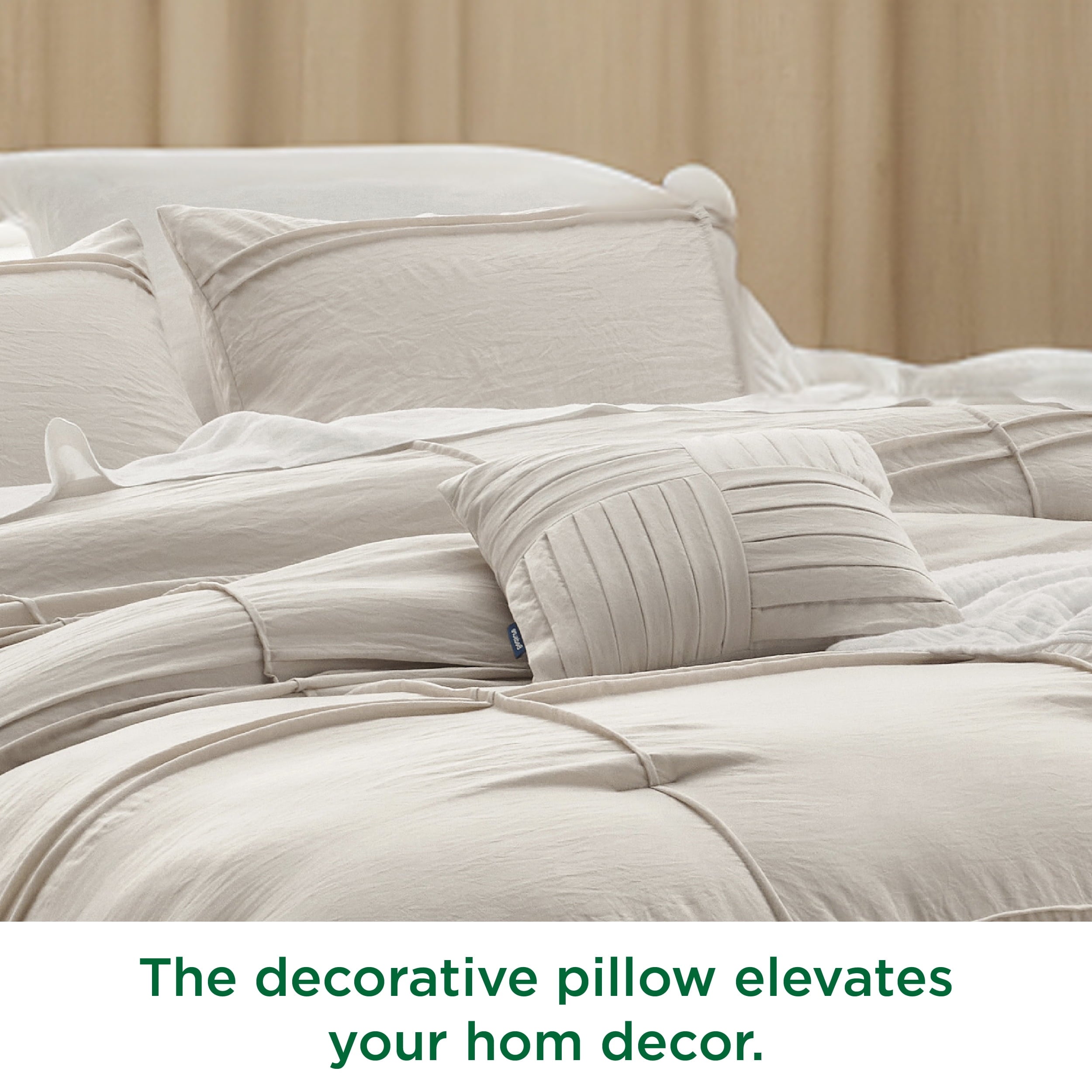 Fluffy Down Alternative Cozy Comfort Full Comforter Set with Sheet - 4 Pieces Soft Black Bedding Sets, Grid Pinch Pleat, All Season Lightweig... - Cloud-Like Soft Lightweight Bed Comforter Detail