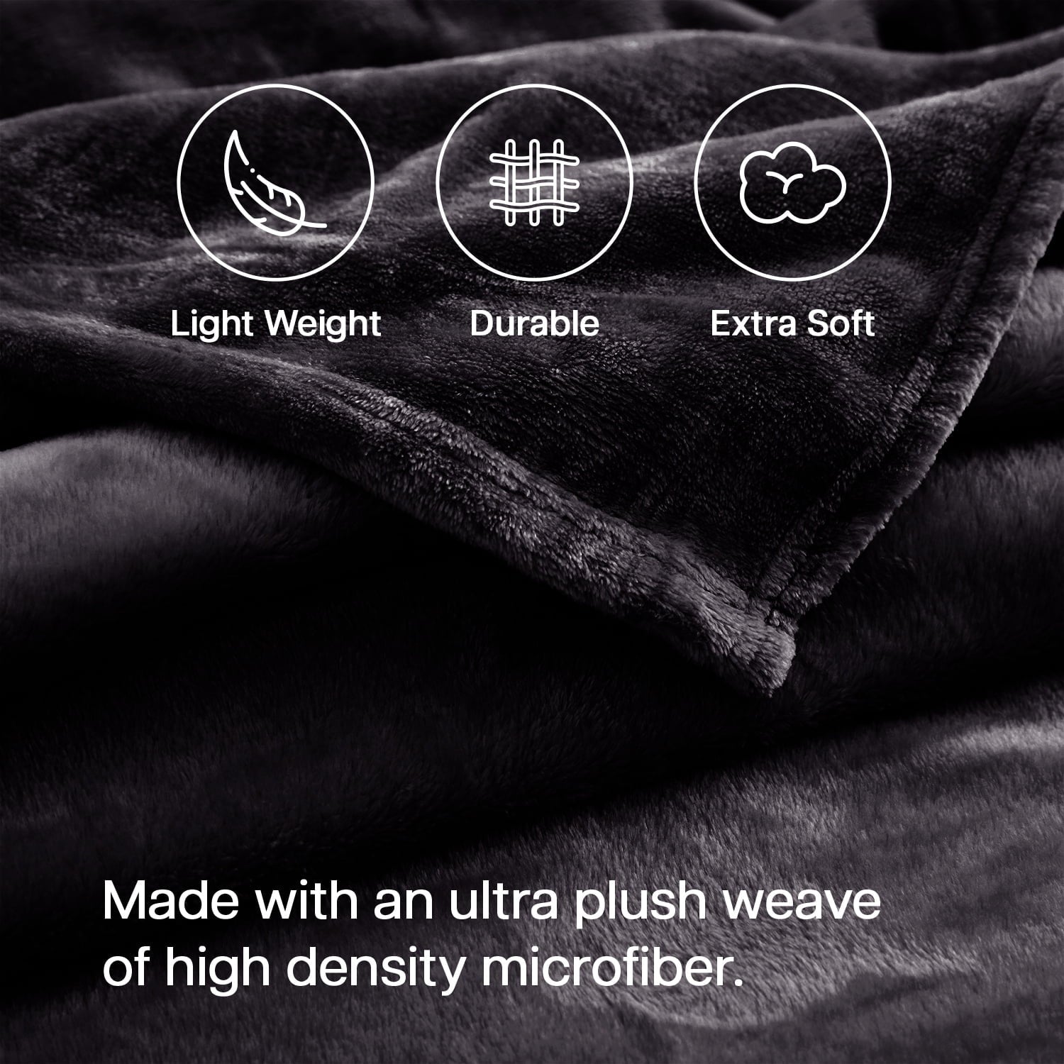 Decorative Knitted Microplush Fleece Blanket Cozy for Bed and Throw Cozy for Bed and Throw 310 GSM Soft Microfiber Lightweight Warm Fluf... - Super Soft Reversible Sherpa Flannel Blanket Detail