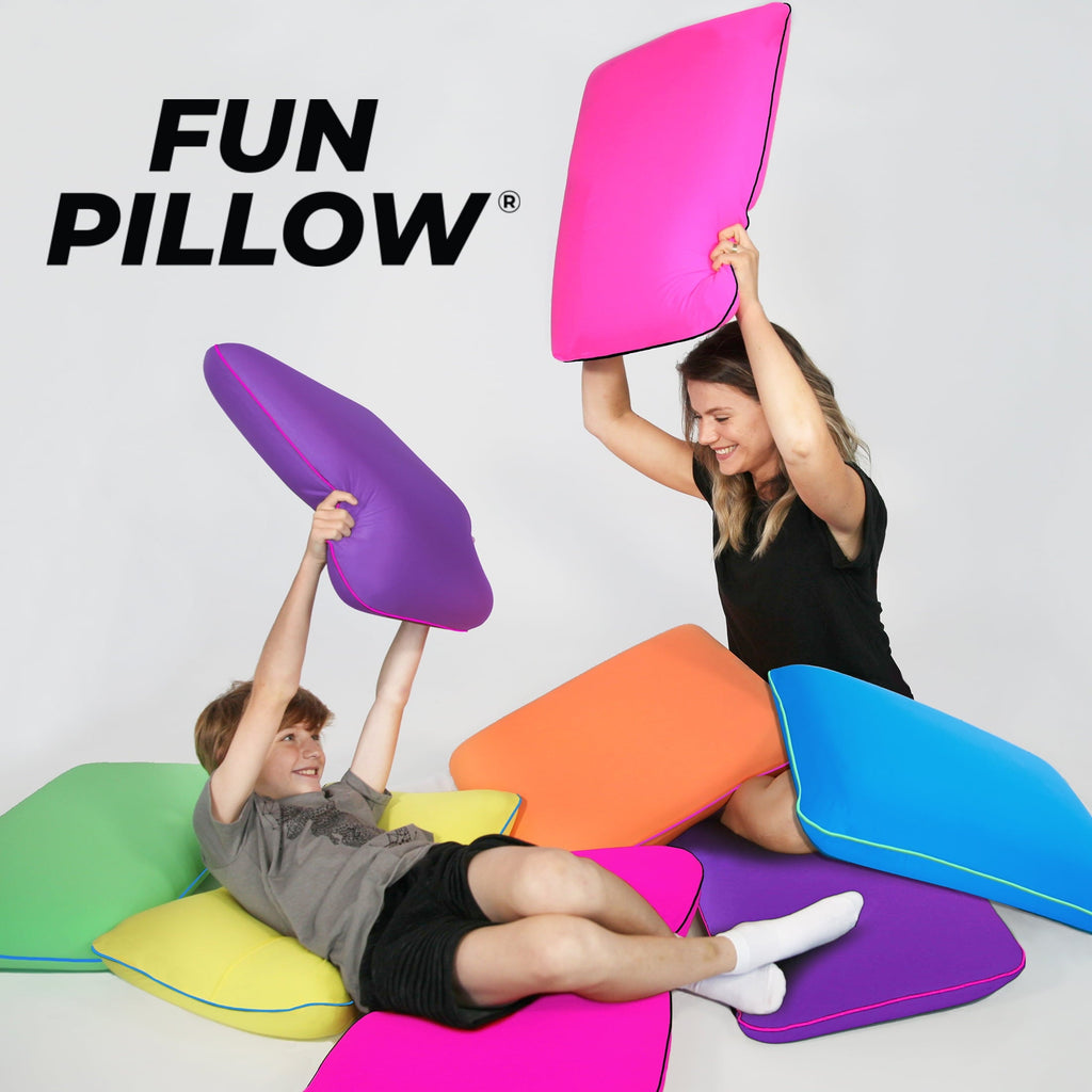 Orthopedic Support Memory Foam Fun Pillow with Cool-to-the-Touch Cover, Standard/Queen, Cosmic Blue, 2 Pack - Ergonomic Memory Foam Pillow for Neck Pain Support Detail