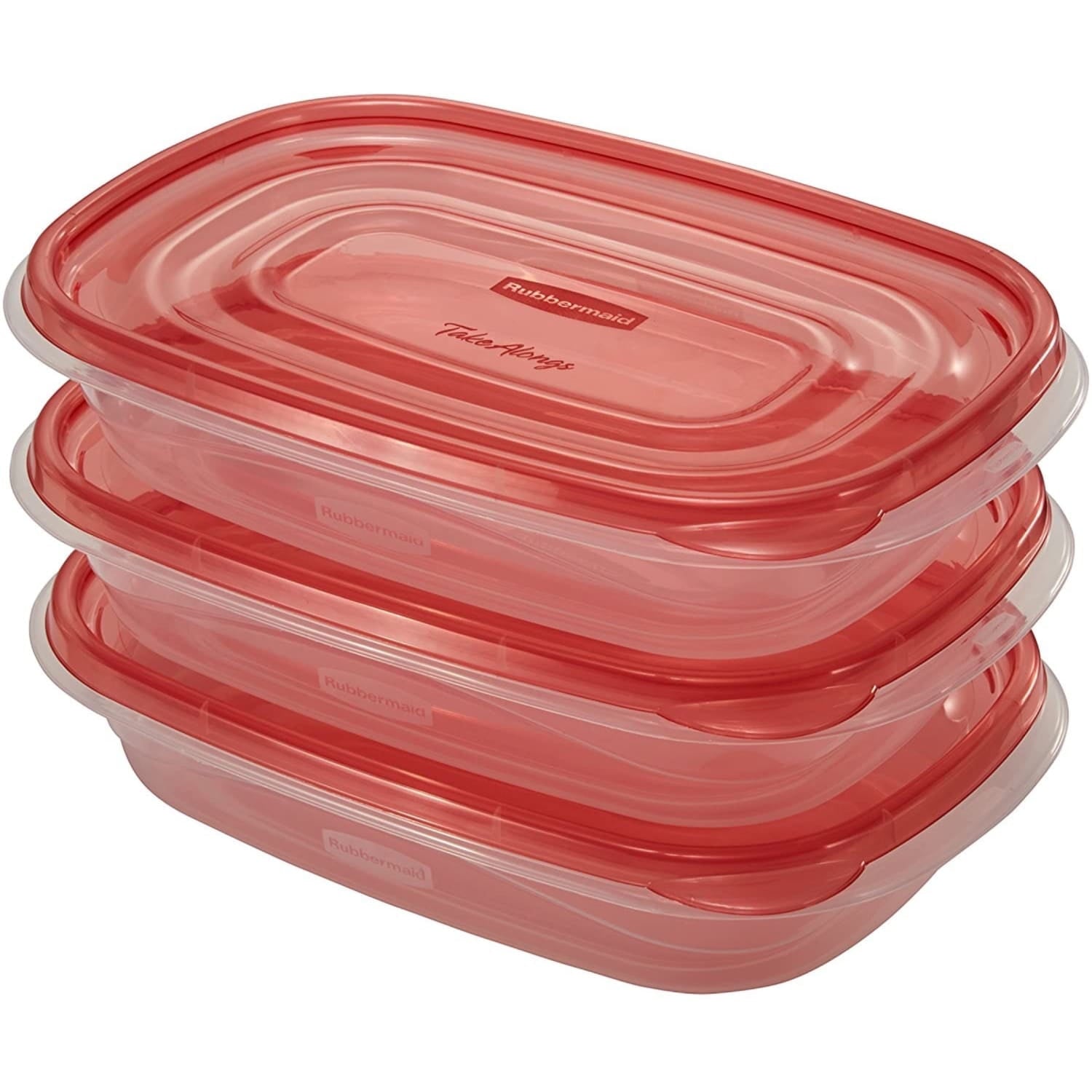 Sweet Treat Shaped 4.0-Cup Rectangle Food Storage Containers, Ruby Red, 3 pack - Deliciously Soft Cupcake Sensory Glob Detail