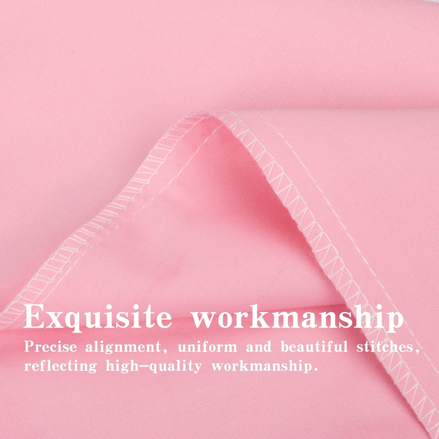 Breathable Luxury Microfiber Bed Sheets Set - 1800 Series Soft Sheet Set- 3 Piece - Twin XL - Pink - Premium Ultra-Soft Pillowcase Pair for Sleeping Detail