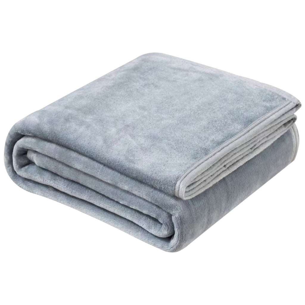 Reversible Sherpa Under $5 Flannel Blanket 27.56X39.37 Inches Blanket Soft Cozy Throw Blanket for Couch, Bed, Household Blanket for All... - Lightweight Plush Warm Blanket for All Seasons Detail