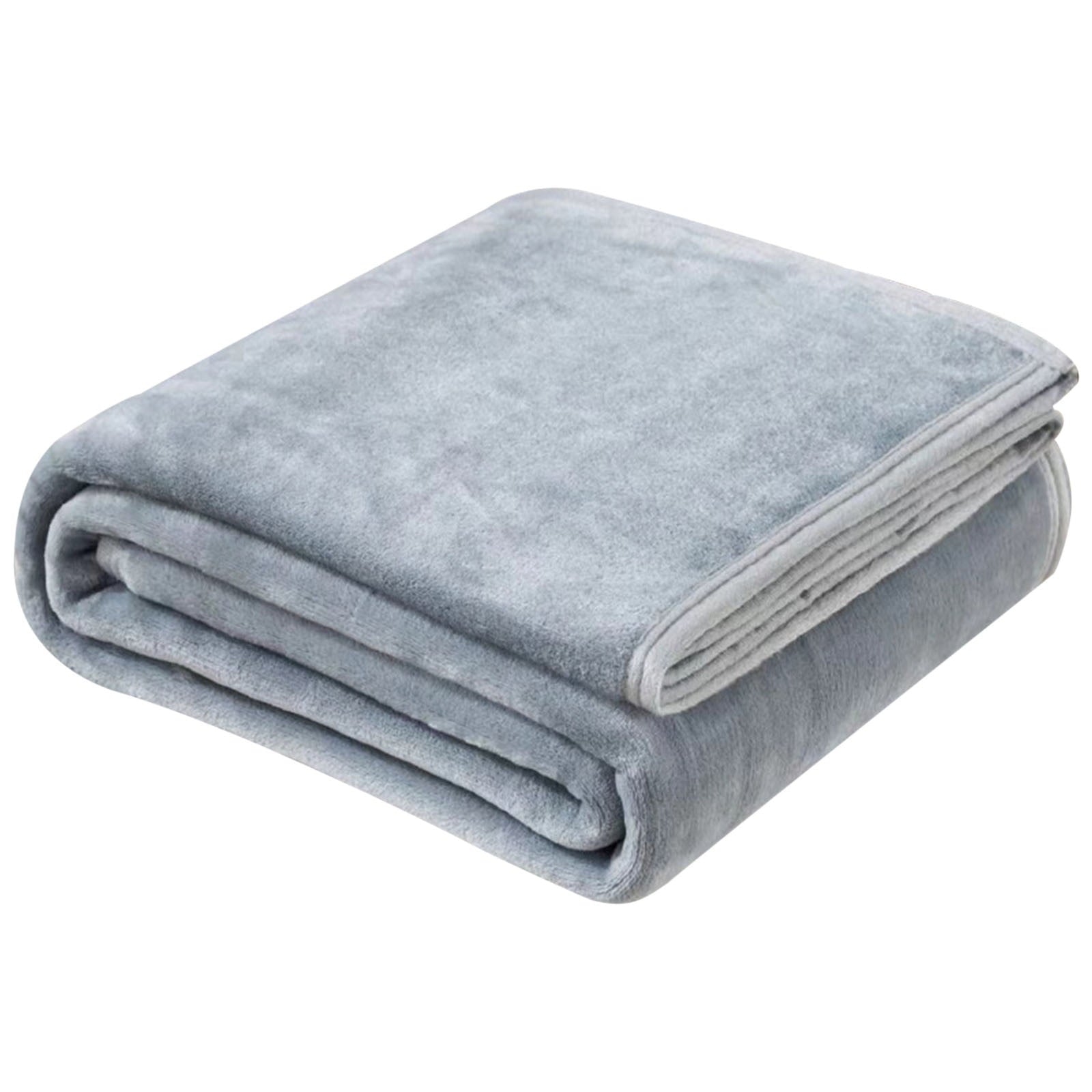 Reversible Sherpa Under $5 Flannel Blanket 27.56X39.37 Inches Blanket Soft Cozy Throw Blanket for Couch, Bed, Household Blanket for All... - Lightweight Plush Warm Blanket for All Seasons Detail