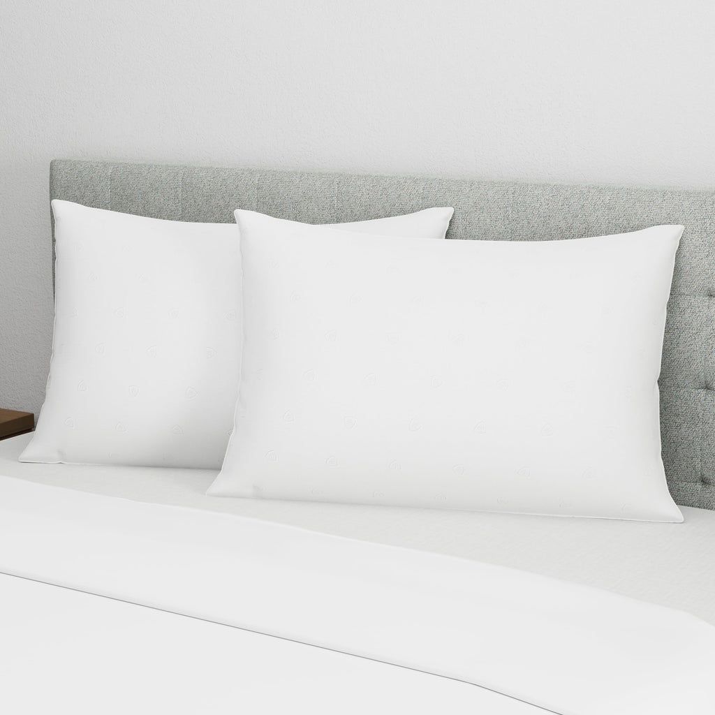 Hotel Collection Bed Pillows, Standard/Queen (2 Count) - Orthopedic Shredded Foam Bed Pillow Set Detail