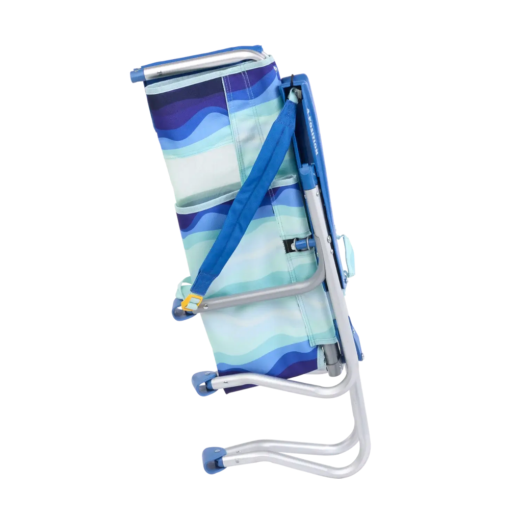Backpack Travel Bi-Fold Beach Chair - Choice 601 - Rust-Resistant Aluminum Sand-Friendly Lounge Chair Detail
