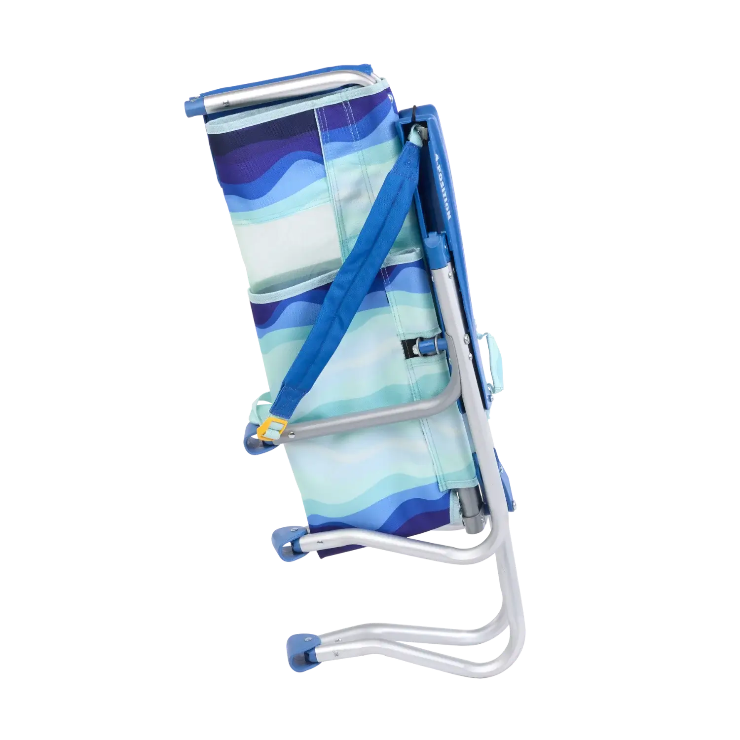 Backpack Travel Bi-Fold Beach Chair - Choice 601 - Rust-Resistant Aluminum Sand-Friendly Lounge Chair Detail