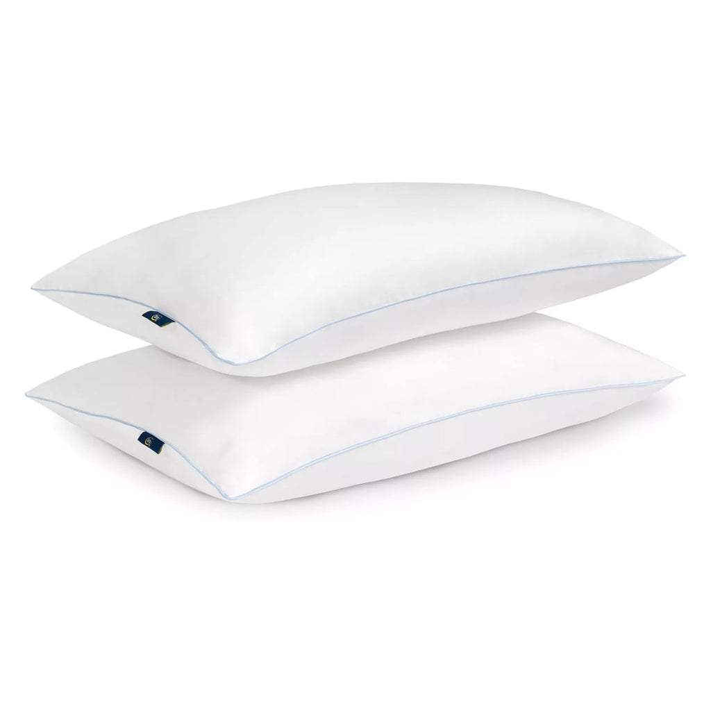 Fluffy Shredded Comfy Sleep Eco-Friendly Bed Pillow Standard/Queen (2 Pk) - Orthopedic Shredded Foam Bed Pillow Set Detail