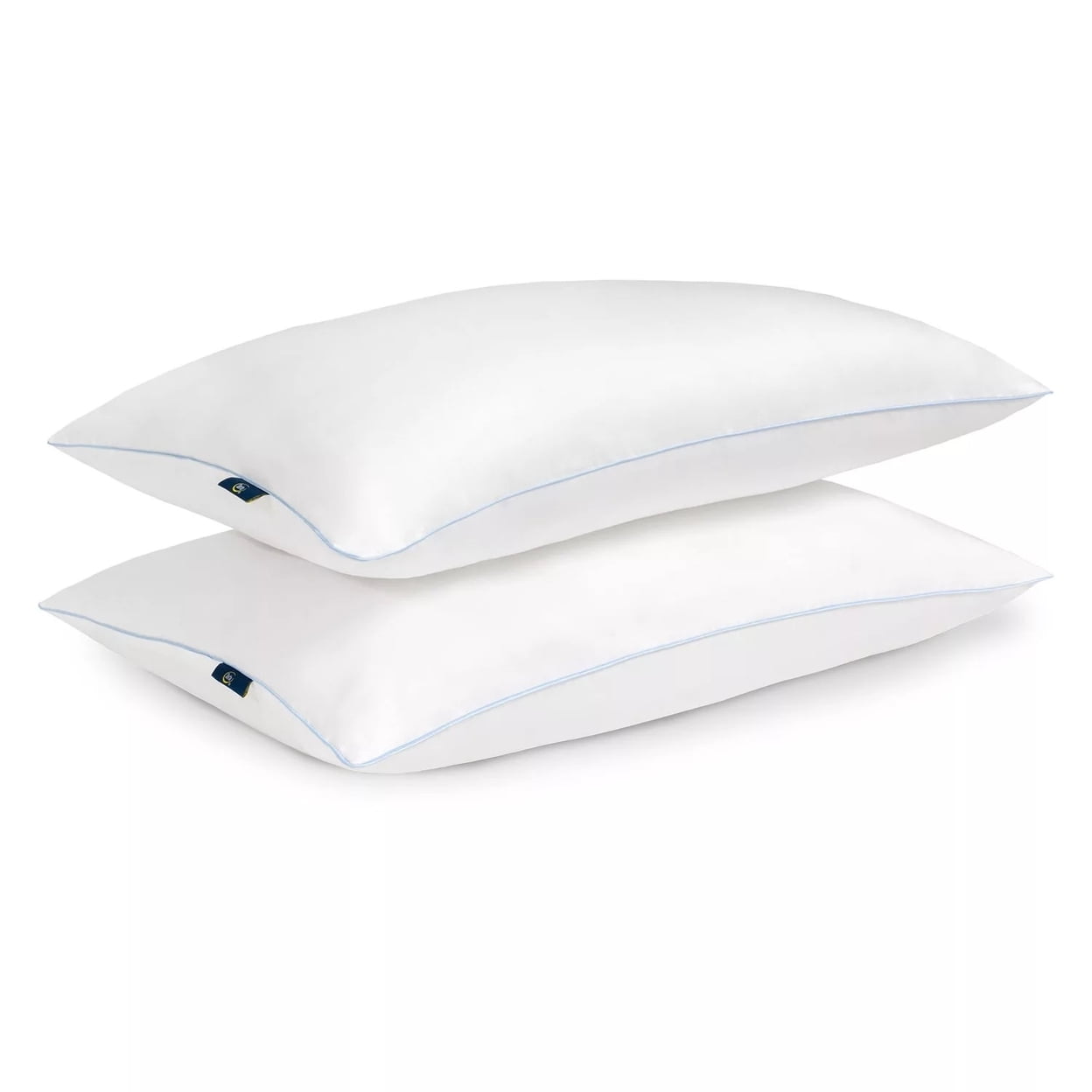 Fluffy Shredded Comfy Sleep Eco-Friendly Bed Pillow Standard/Queen (2 Pk) - Orthopedic Shredded Foam Bed Pillow Set Detail