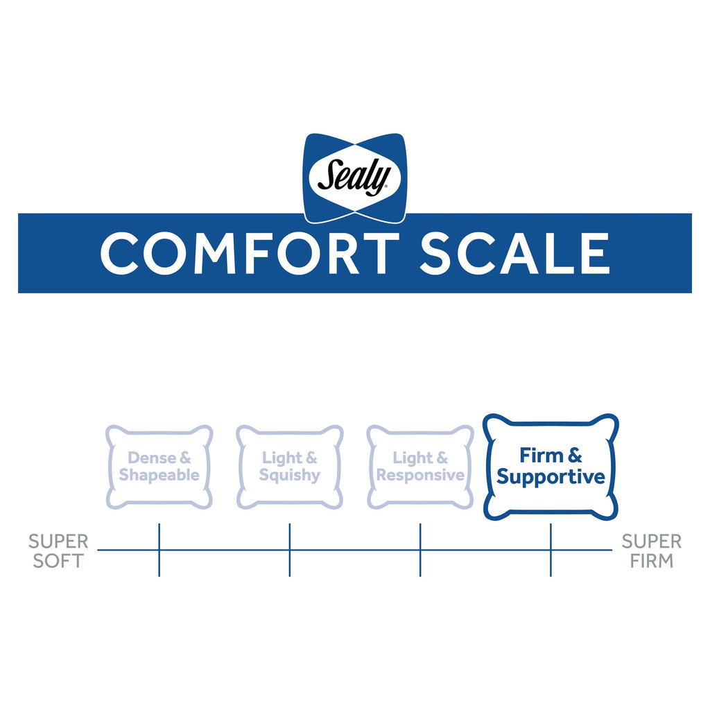 Hotel Collection Cooling Performance Odor Neutralizing Extra Firm Support Machine Washable Pillow, King - Orthopedic Shredded Foam Bed Pillow Set Detail