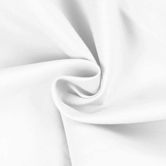 Premium Egyptian Cotton Jersey Knit Microfiber 2 Twin XL Fitted Bottom Bed Sheets (2-Pack) 1800 Ultra Soft - Hypoallergenic - 15" Deep Pocket... - Breathable Egyptian Cotton Flat & Fitted Sheets Detail