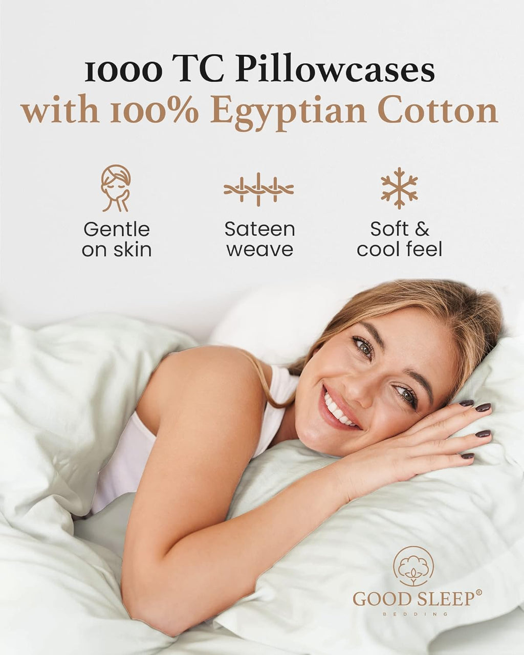 Wrinkle-Resistant Queen Size Flat Sheet Only - Hotel Style 100% Egyptian Cotton Sheet, Soft & Breathable, Sateen Weave 800 Thread Count... - Luxury Bed Sheet Set with Deep Pockets Detail