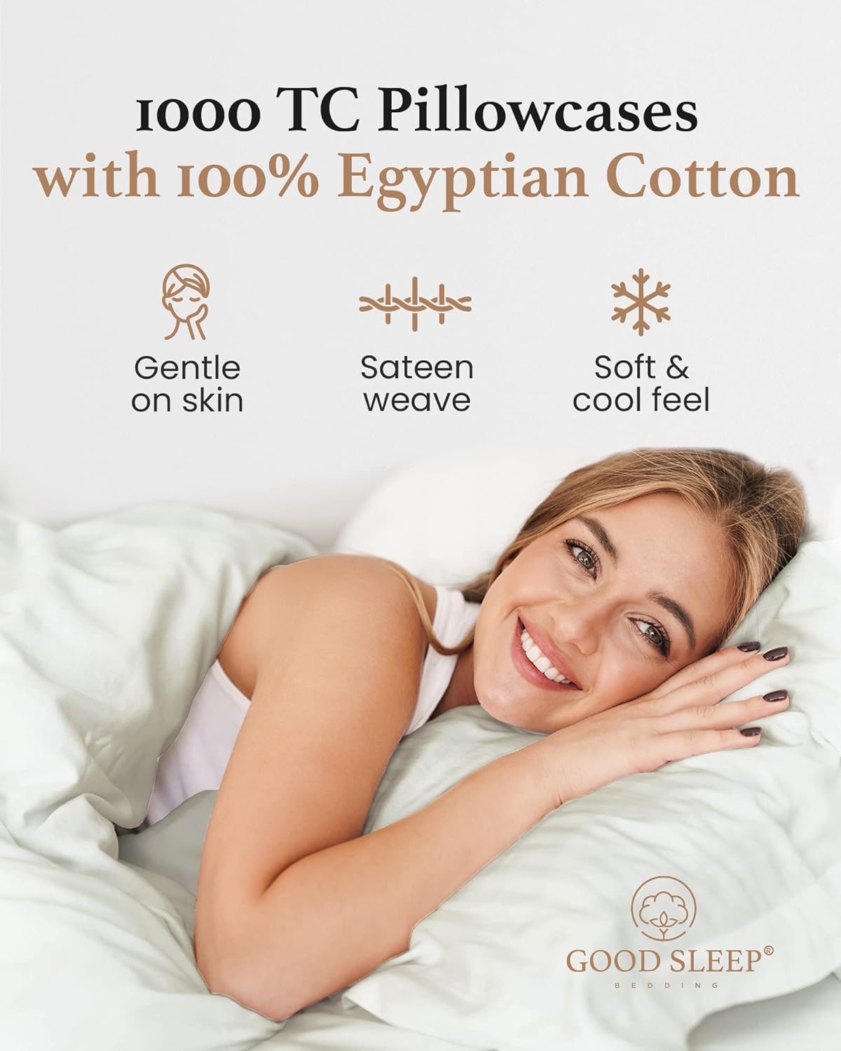 Wrinkle-Resistant Queen Size Flat Sheet Only - Hotel Style 100% Egyptian Cotton Sheet, Soft & Breathable, Sateen Weave 800 Thread Count... - Luxury Bed Sheet Set with Deep Pockets Detail
