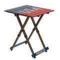 Portable Staging Compact Camp Table 20 - USA Anniversary Deluxe - Choice 757 - Multi-Functional Heavy-Duty Grilling Table Counter - Default Title