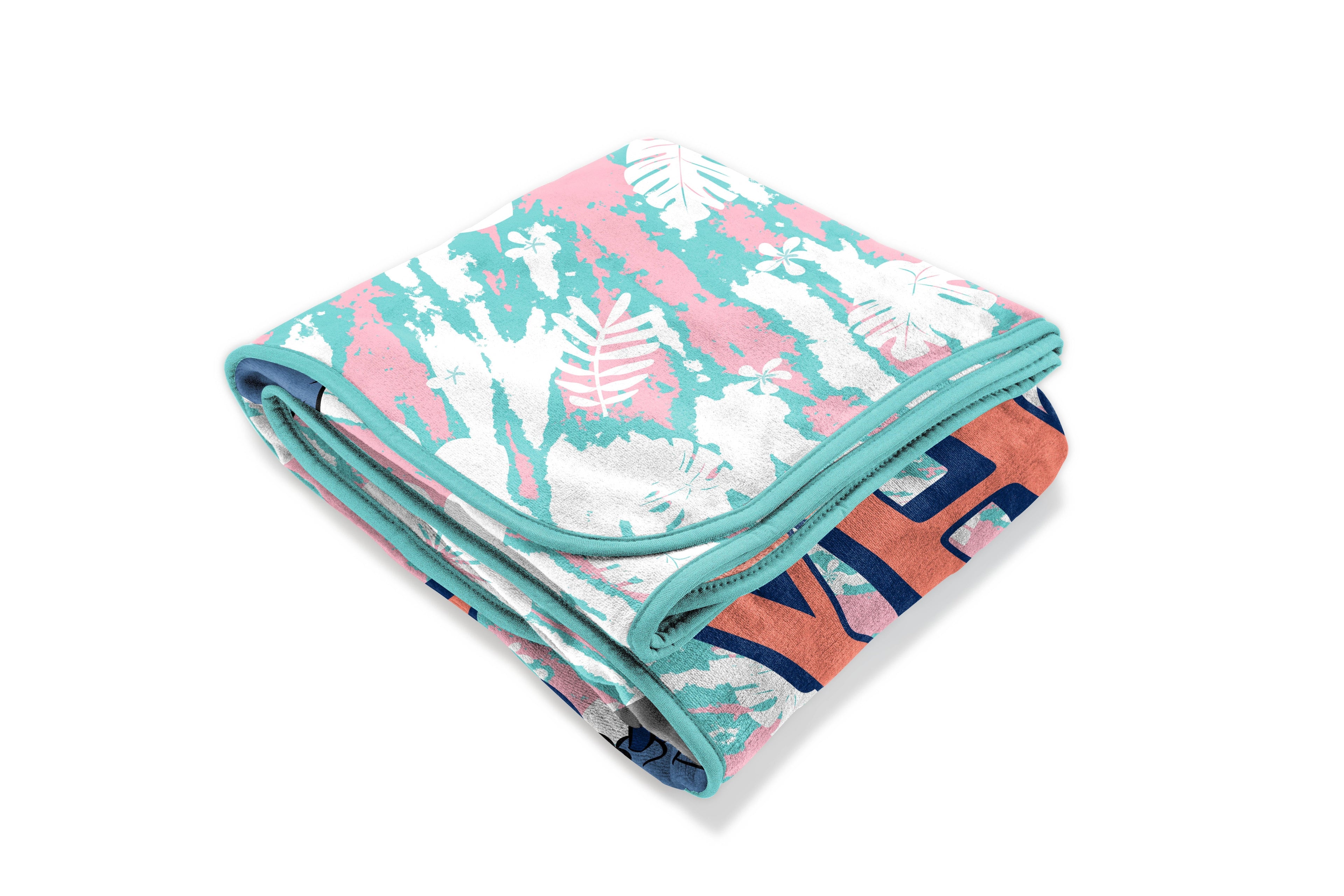 Lightweight Warm Lilo and Stitch Kids Throw Blanket, 46 x 60, Microfiber, Blue, Disney - Lightweight Plush Warm Blanket for All Seasons - Default Title