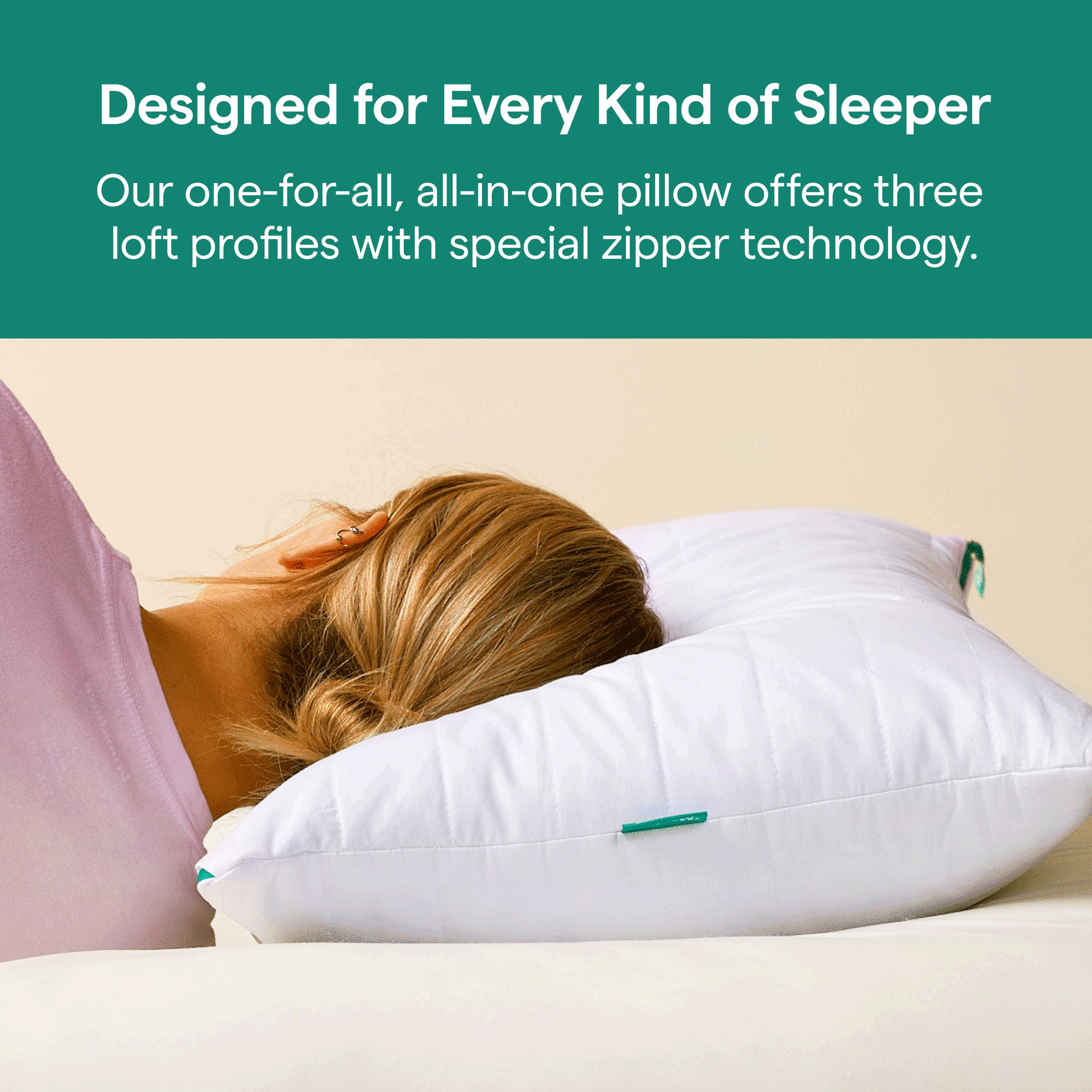 Ergonomic Memory Foam Marlow Adjustable Memory Foam Bed Pillow - Neck and Back Support For Side, Back and Stomach Sleepers - Standard/Queen... - Hotel Quality Plush Sleeping Pillows Detail