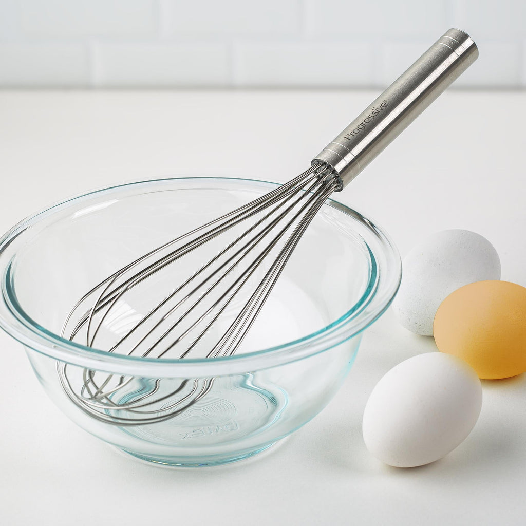 Ergonomic Manual 10" Stainless Steel Balloon Whisk - Kitchen Gadget Tool for Quick Food Prep Detail