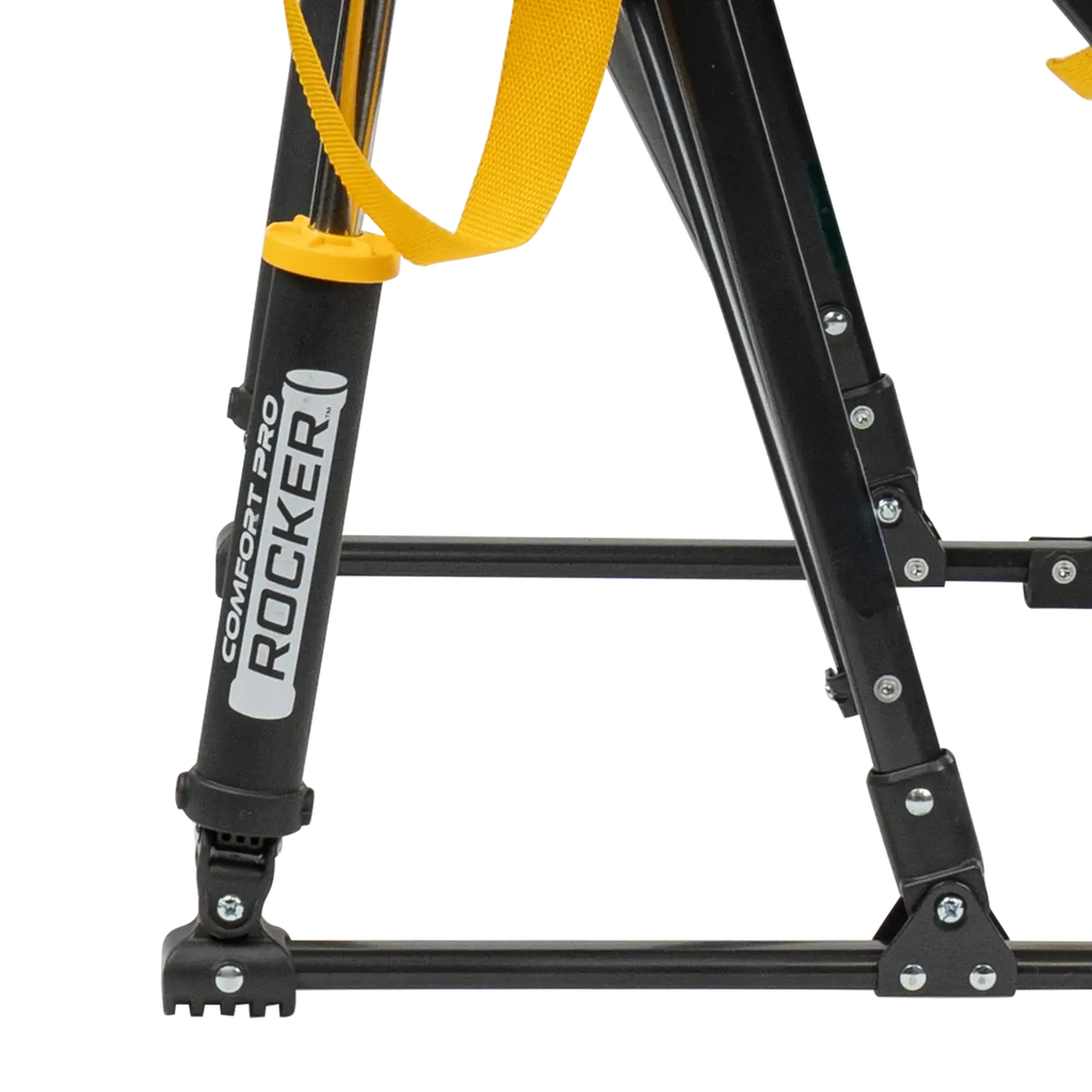Patented Spring-Action College Comfort Pro Rocker - Iowa Hawkeyes - Choice 249 - Freestyle Rocker Portable Outdoor Folding Chair Detail