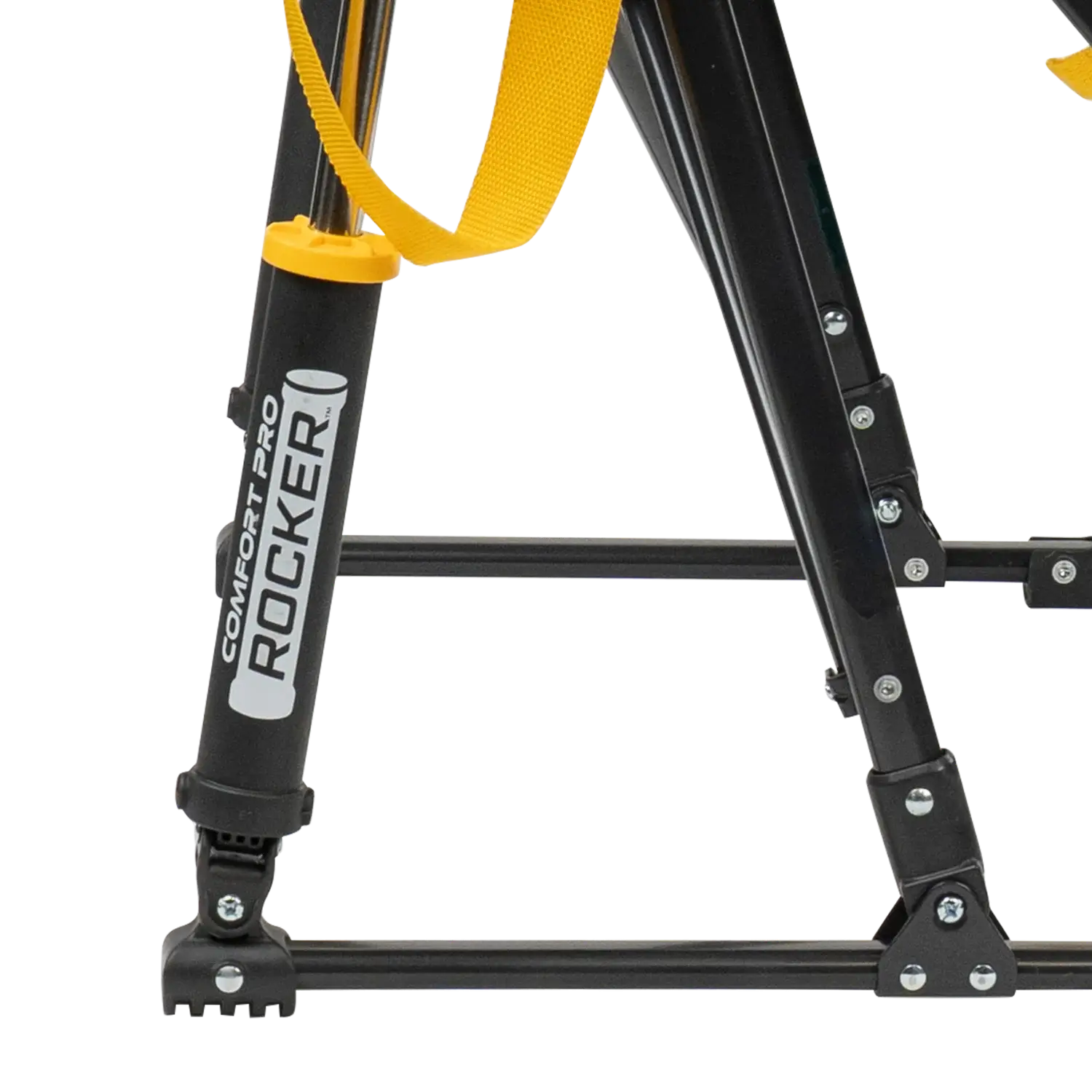 Patented Spring-Action College Comfort Pro Rocker - Iowa Hawkeyes - Choice 249 - Freestyle Rocker Portable Outdoor Folding Chair Detail