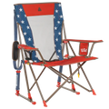 Patented Spring-Action Comfort Pro Rocker - USA Anniversary Deluxe - Choice 424 - RoadTrip Rocker Smooth Motion Camp Chair - Default Title