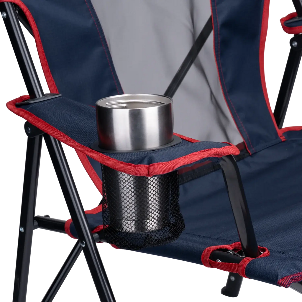 Space-Saving Pico Comfort Quad Chair - Choice 989 - Pico Compact Folding Camp Chair with Carry Bag Detail