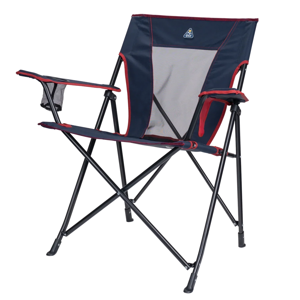 Space-Saving Pico Comfort Quad Chair - Choice 989 - Pico Compact Folding Camp Chair with Carry Bag Detail