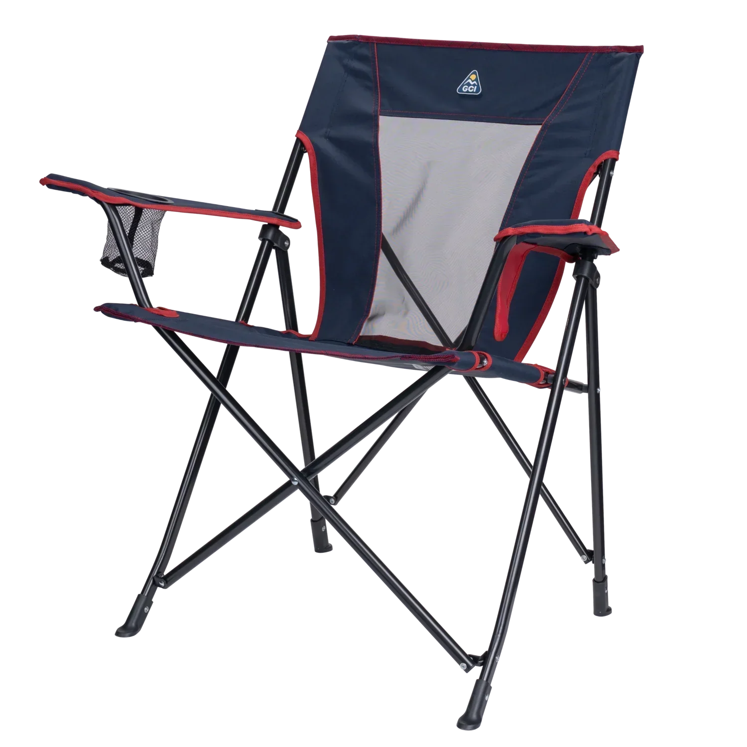 Space-Saving Pico Comfort Quad Chair - Choice 989 - Pico Compact Folding Camp Chair with Carry Bag Detail