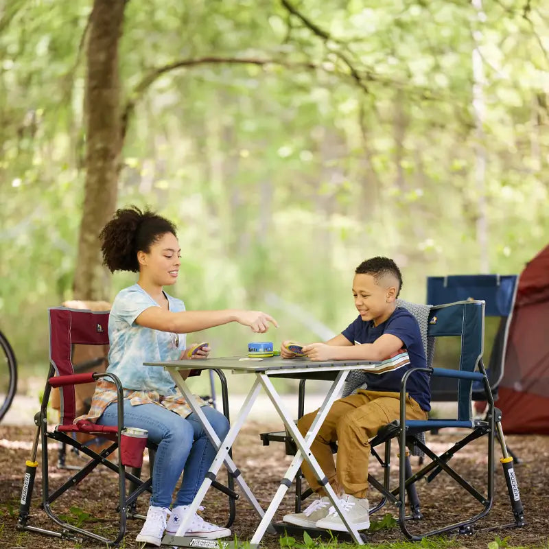 Portable Staging Compact Camp Table 25 - Choice 214 - Portable Camping Table with Heat-Resistant Countertop Detail