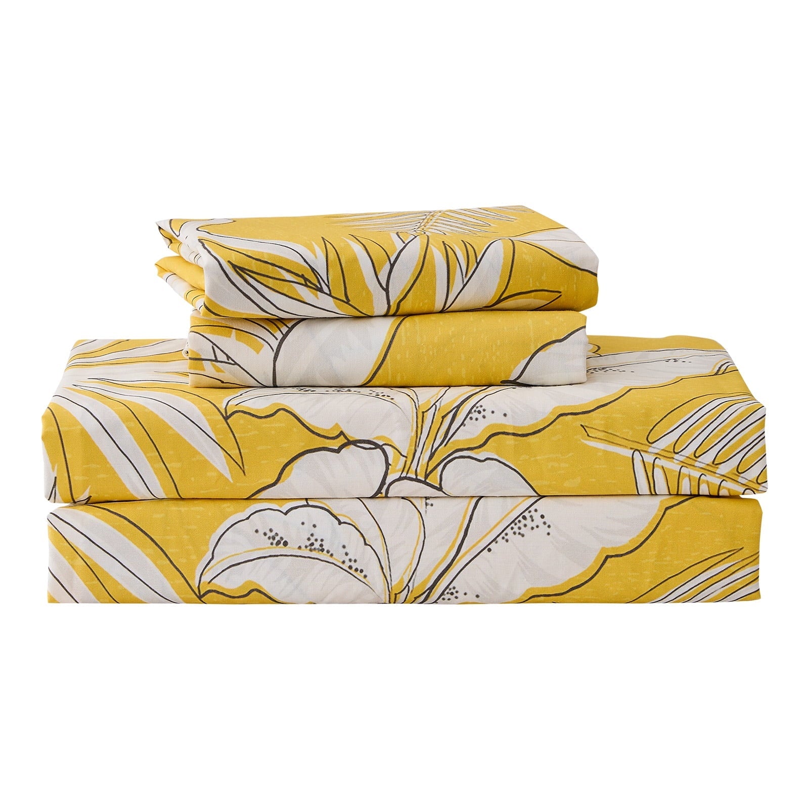 Wrinkle-Resistant 100% Cotton Deep Pocket Queen Sheet Set Fit 16", Breathable Super Soft Queen Size Sheet Set, Luxury Hotel Style Home ... - Premium Ultra-Soft Pillowcase Pair for Sleeping Detail