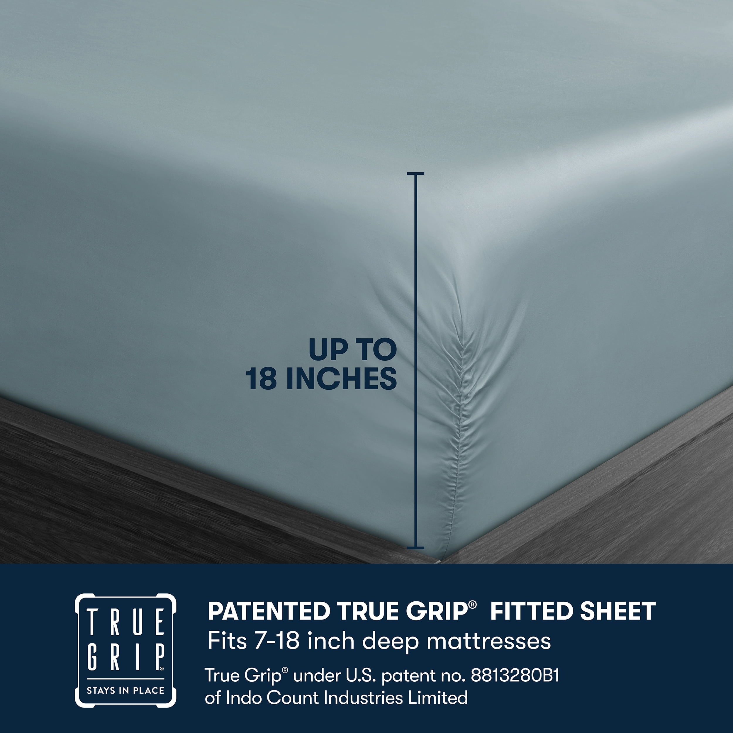 Premium Egyptian Cotton 6-Piece 800 Thread Count Lead Cotton Rich Adult Bed Sheet Set, King - Deep Pocket - Breathable Egyptian Cotton Flat & Fitted Sheets Detail