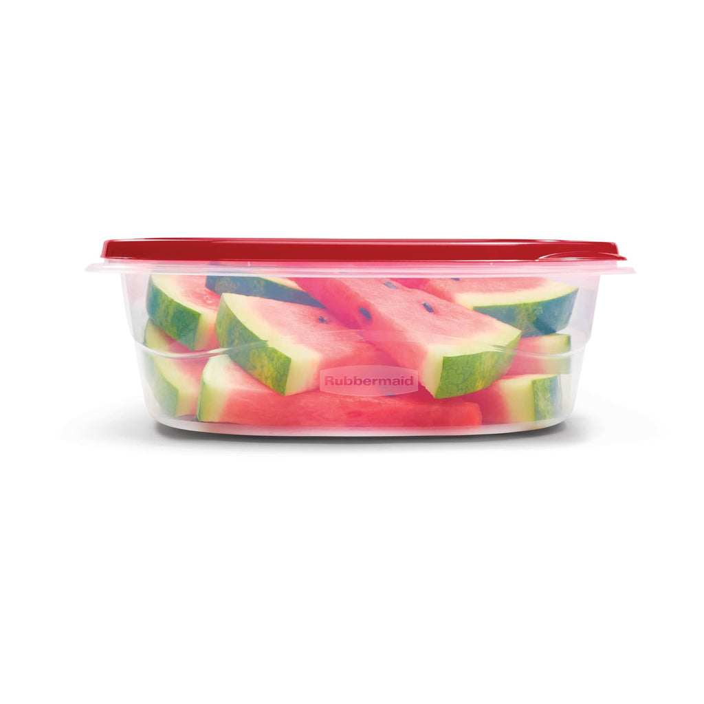 Sweet Treat Shaped 1.26-Cup Small Square Food Storage Containers, Ruby Red, 5 pack - Playful Star & Heart Shaped Geometric NeeDoh Detail