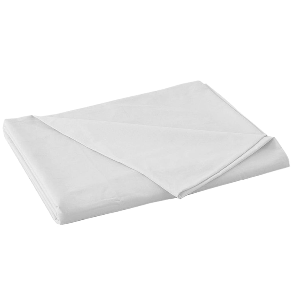 Premium Egyptian Cotton Color Twin Size Flat Sheet - Hotel Quality Top Flat Bed Sheet Only, Ultra Soft, Comfy, Breathable & Cooling - Fade & ... - Breathable Egyptian Cotton Flat & Fitted Sheets Detail