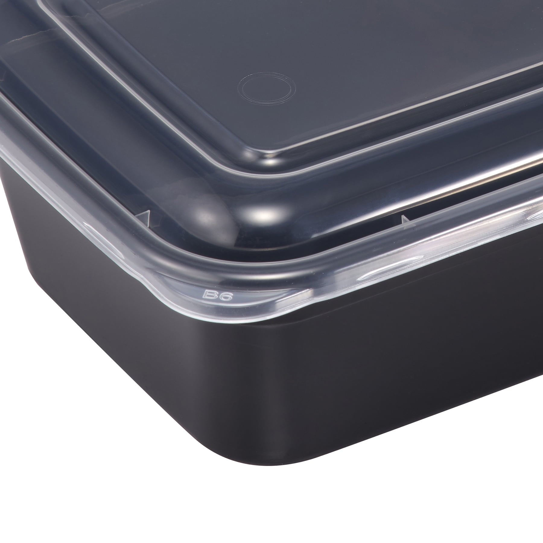 Playful Geometric 5-Pack Snack Meal Prep Containers with Lids, 3-Cup Capacity, BPA-Free, Microwave & Dishwasher Safe, Made fo... - Fun Food Fidget Cookie Squishable Toy Detail