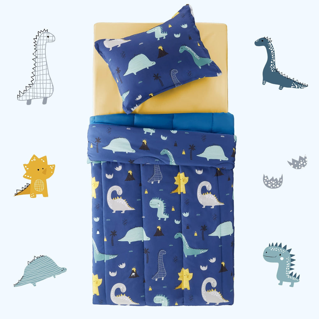 All-Season Kids Bedding Comforter Set Twin/Twin Xl Size - Super Soft & Cute Printed 2-Piece Comforter Set All Seasons for Boys, ... - Hypoallergenic Ultra-Fluffy Quilt for Winter Detail