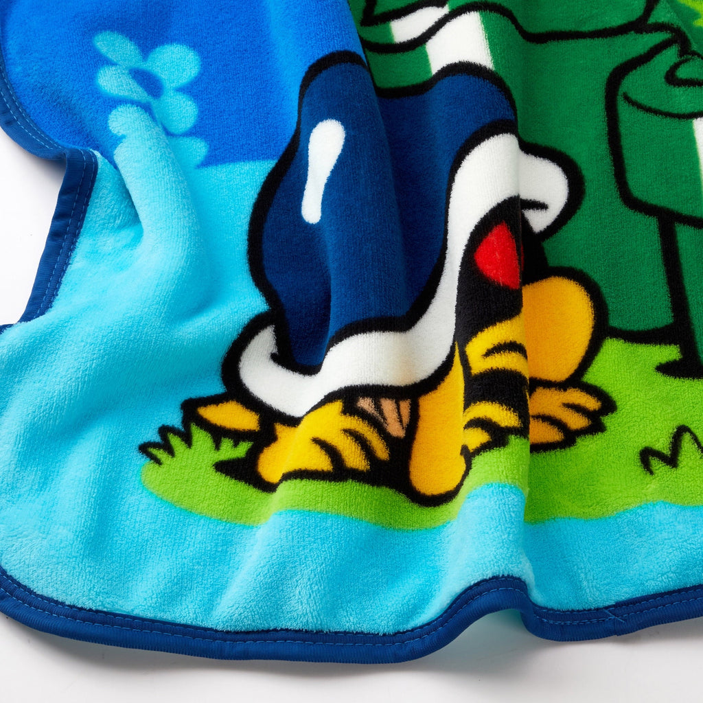 Super Soft Flannel Kids Fleece Throw Blanket 46x60, Nintendo - Luxury Knitted Decorative Throw Blanket with Fringes Detail