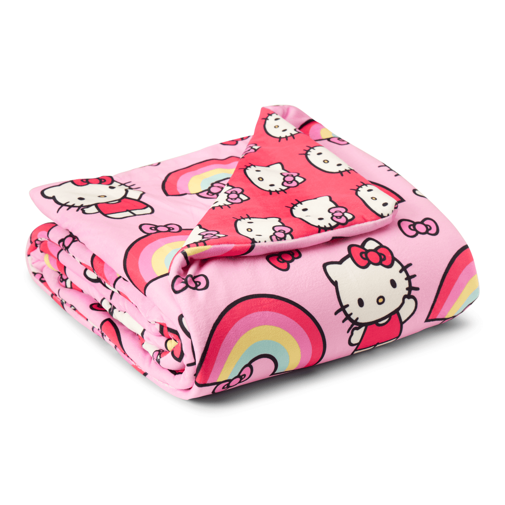Cozy Fleece Kids Squishy Cloud Throw Blanket, 46 x 60 inches - Luxury Knitted Decorative Throw Blanket with Fringes Detail