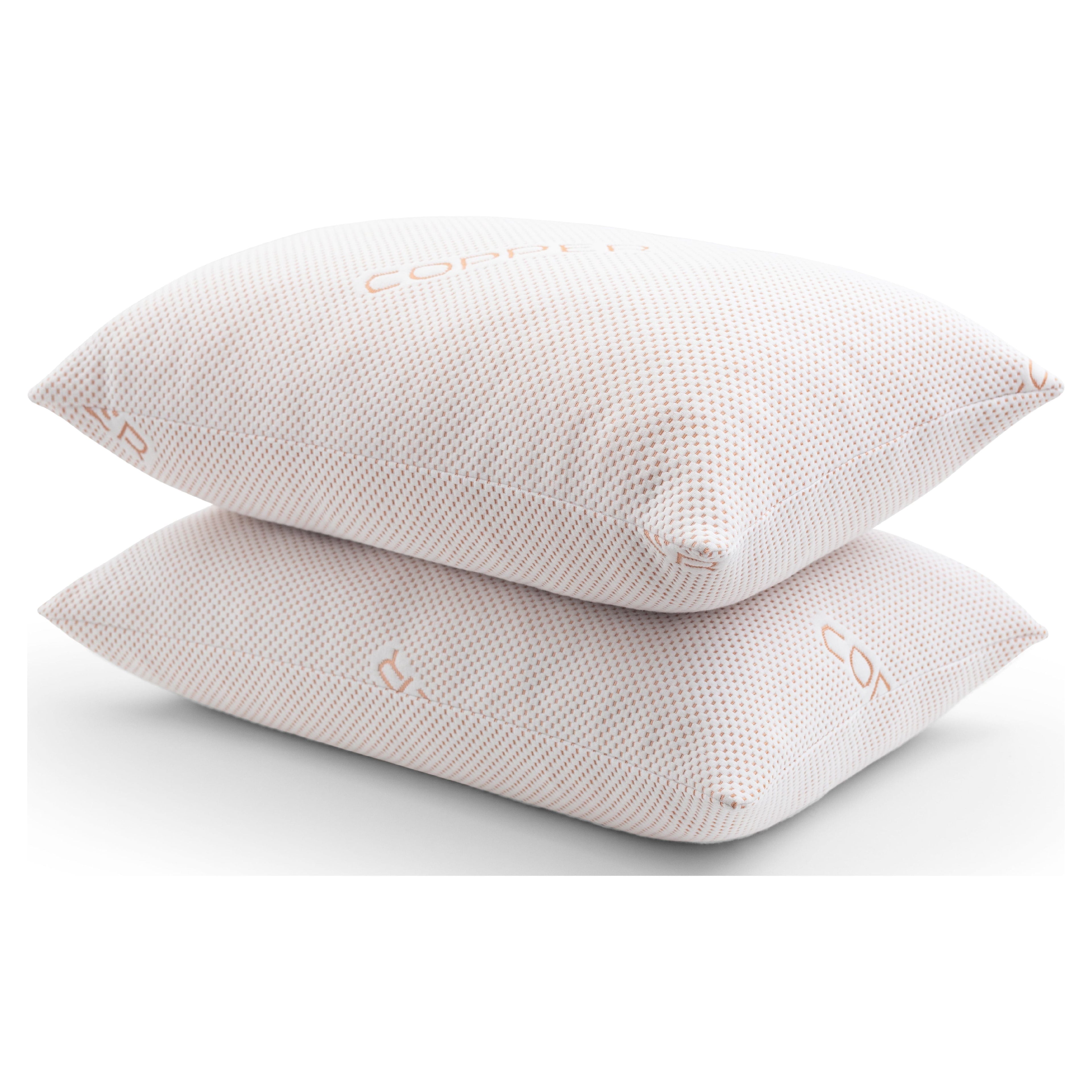 Hotel Collection Luxury Knit Bed Pillow 2 Pack, Standard/Queen, Polyester - Hotel Quality Plush Sleeping Pillows Detail